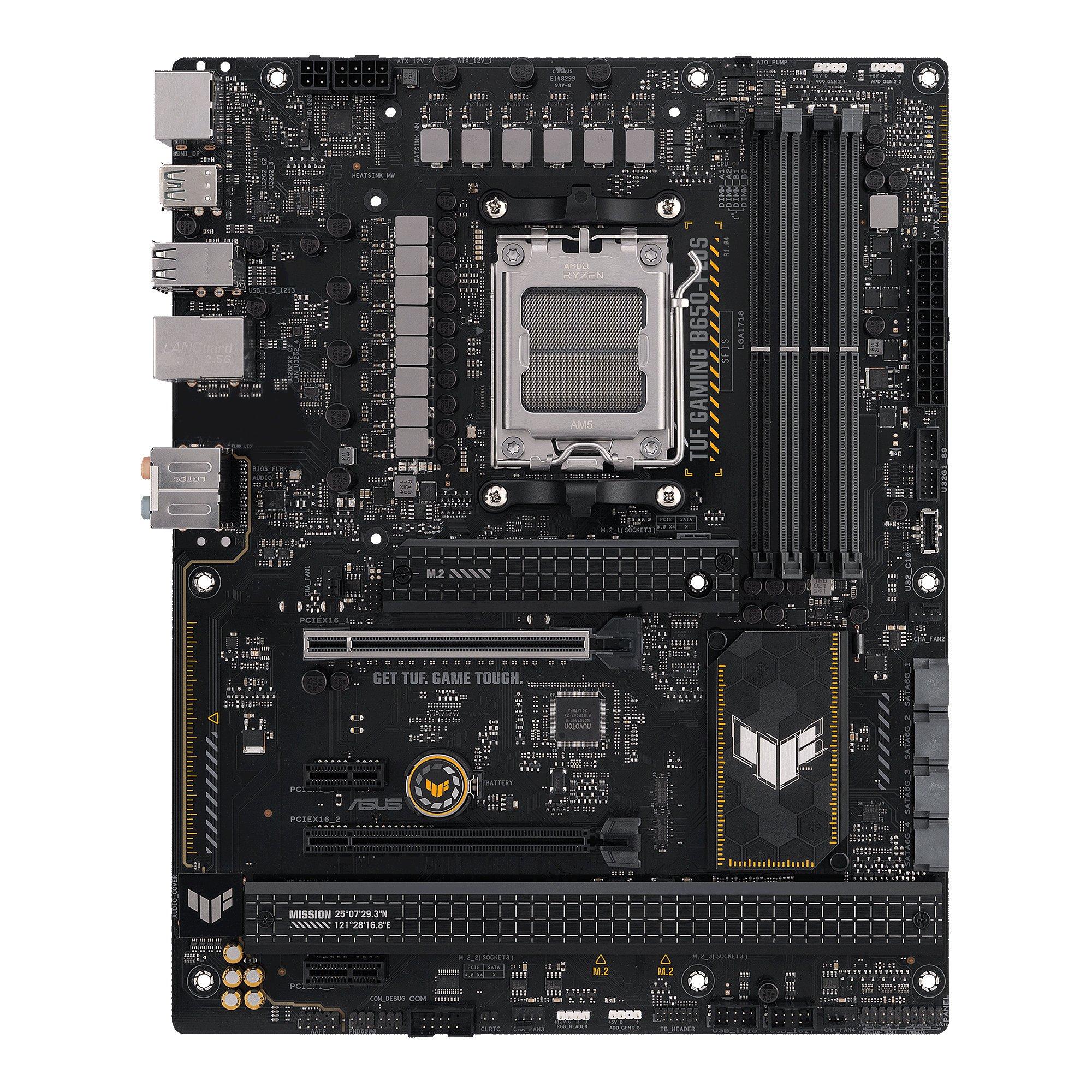 ASUS  TUF GAMING B650-PLUS AMD B650 Presa di corrente AM5 ATX 