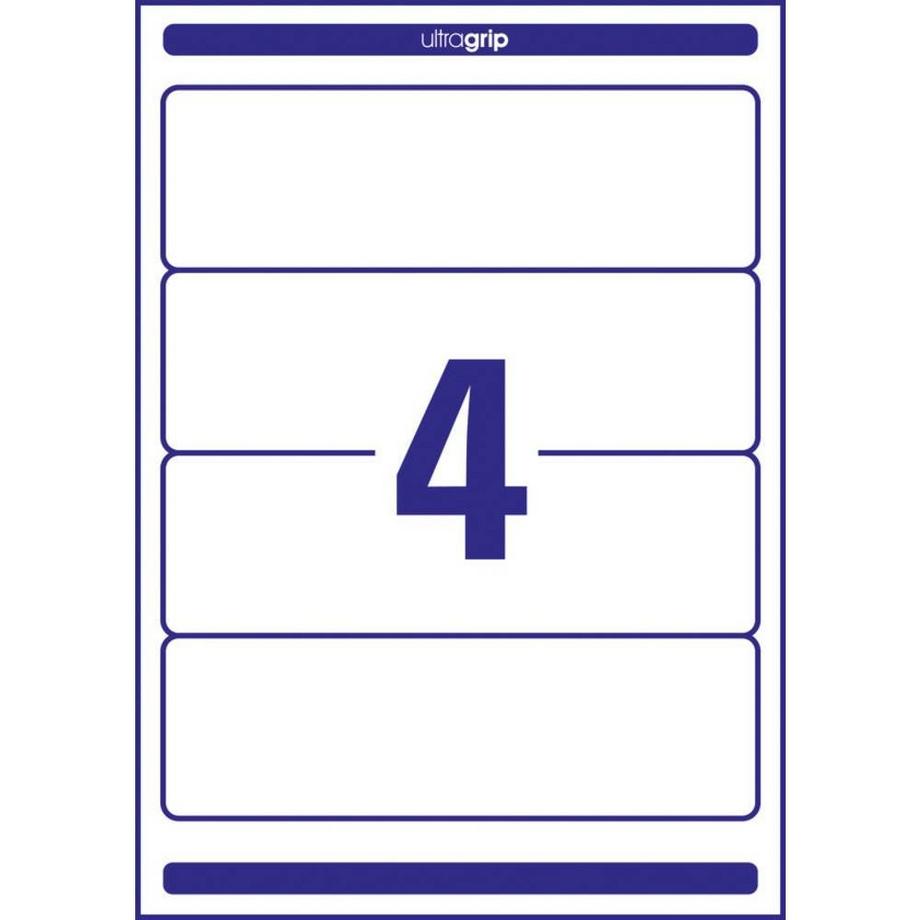 Avery-Zweckform AVERY ZWECKFORM Ordner-Etiketten 61x192mm, 400 Stück  