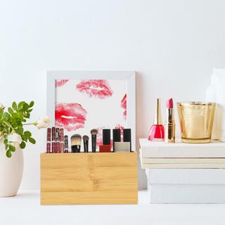 Northio Scatola portaoggetti in bambù  