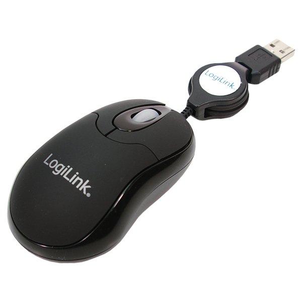 LogiLink  ID0016 Maus Beidhändig USB Typ-A Optisch 800 DPI 