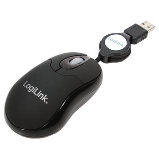 LogiLink  ID0016 souris Ambidextre USB Type-A Optique 800 DPI 