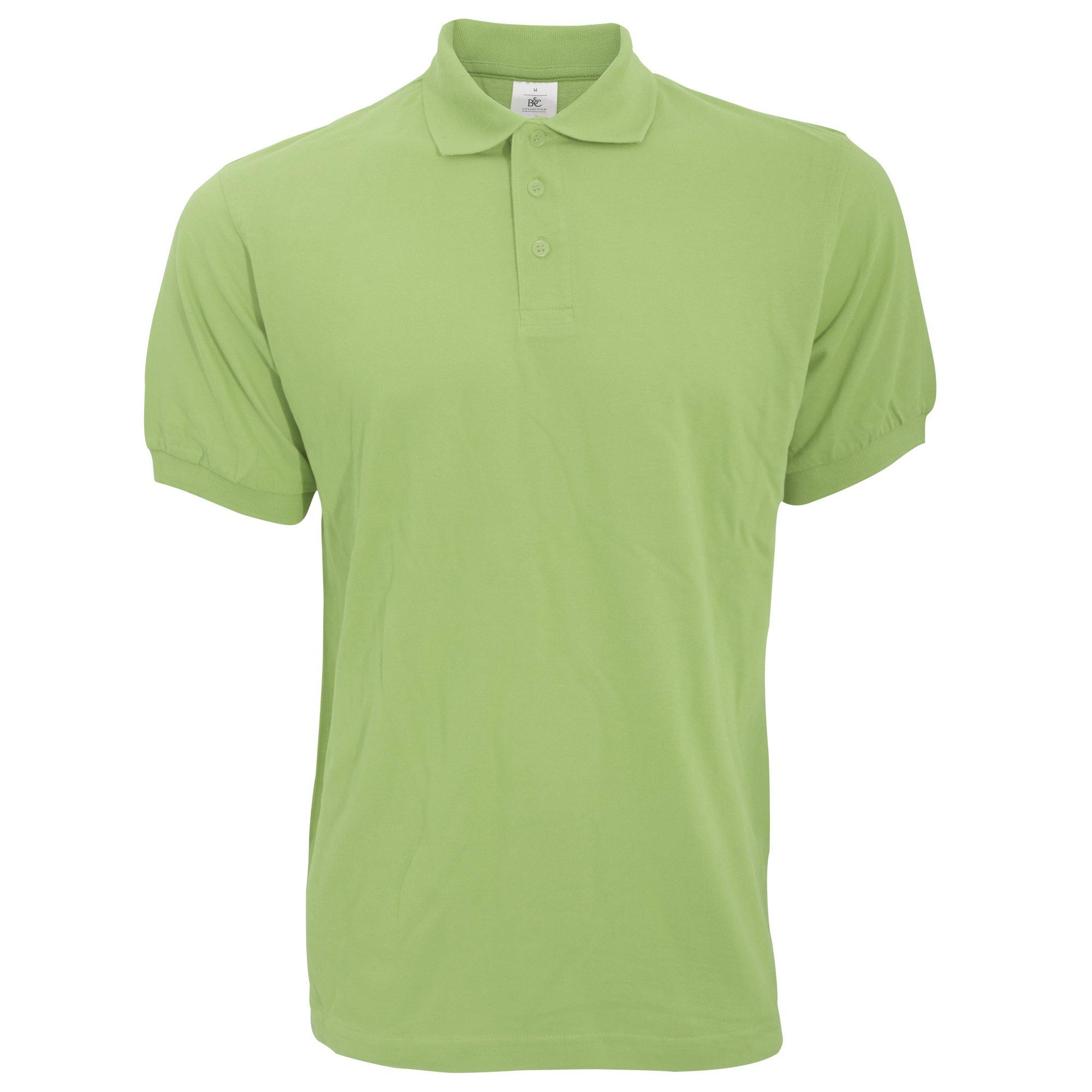 Image of B&c Poloshirt Safran Kurzarm Herren Pistaziengrün XXL
