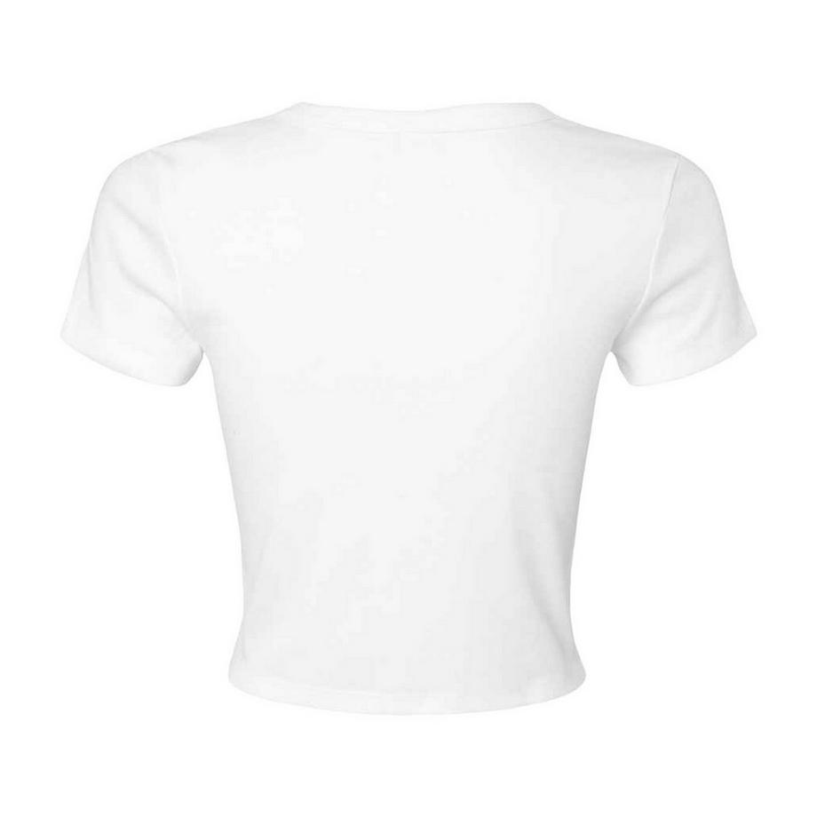 Bella + Canvas Kurzes Top mit Rundhalsausschnitt  