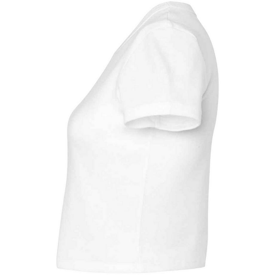 Bella + Canvas Kurzes Top mit Rundhalsausschnitt  