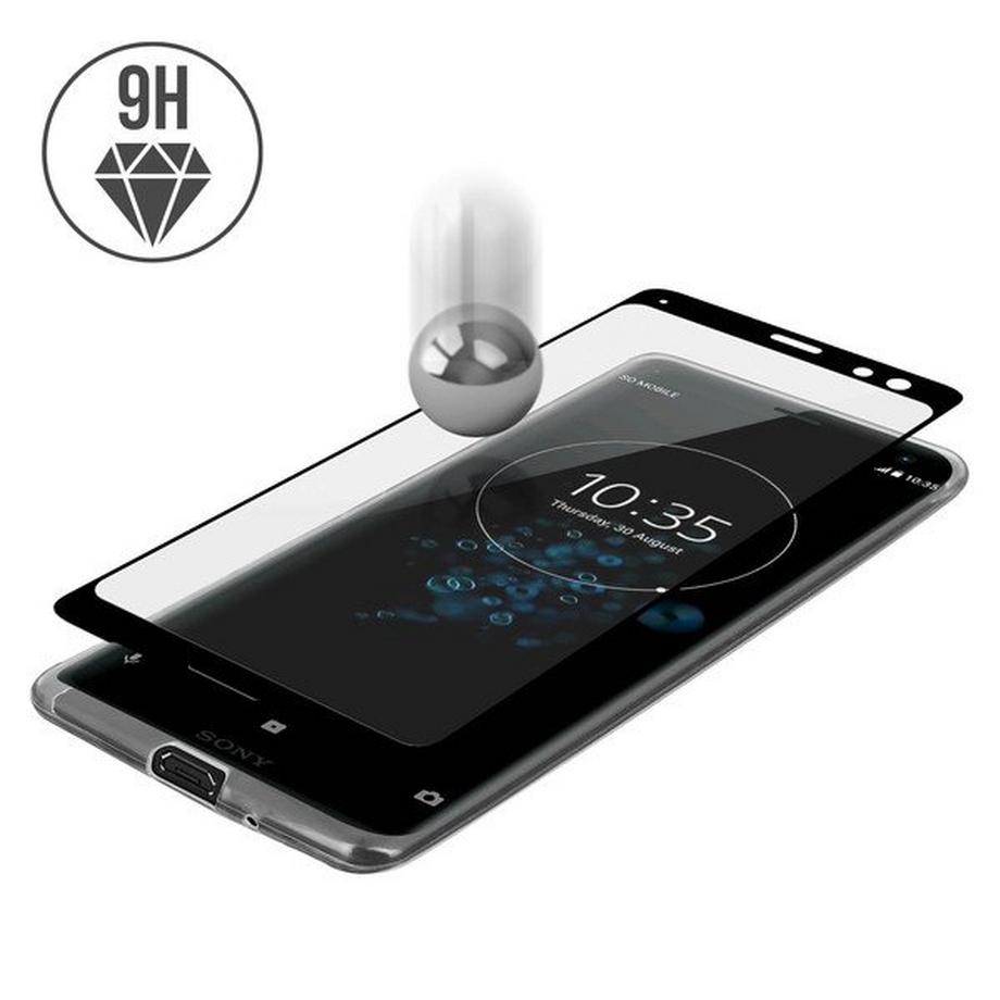 Avizar  Coque souple + Film en verre Xperia XZ3 