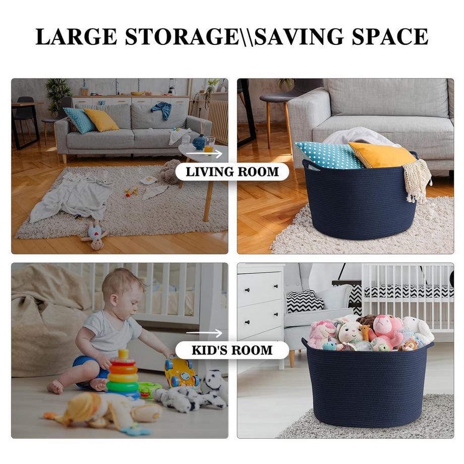 Alopini Aufbewahrungskorb für Wohnzimmer  