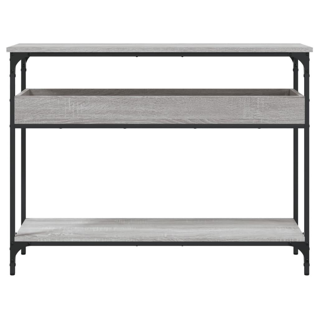 VidaXL Table console bois d'ingénierie  