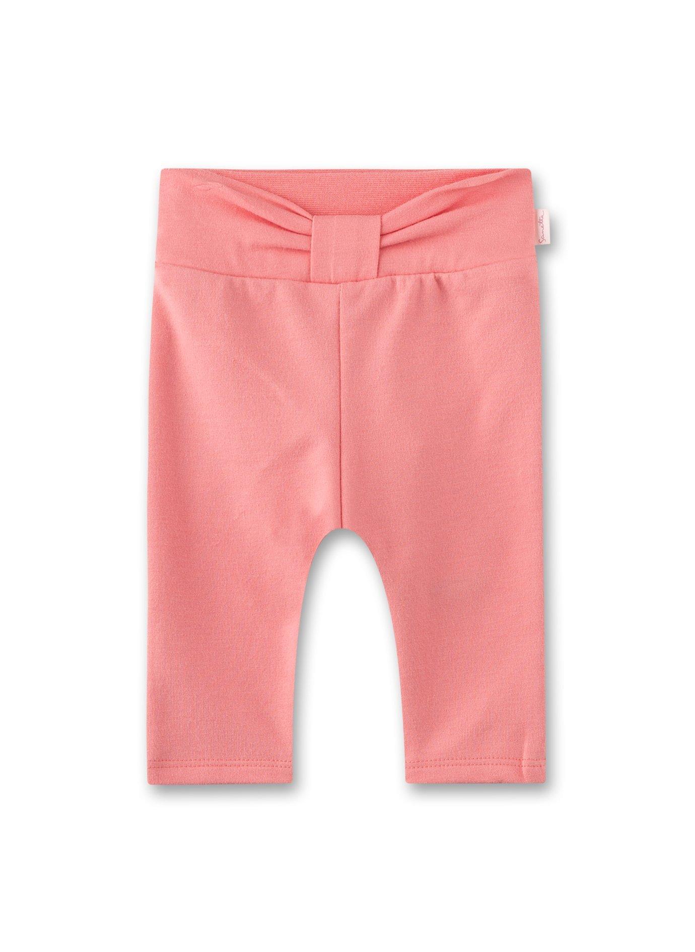 Image of Baby Mädchen Hose Rosa Uni Unisex Rosa 68