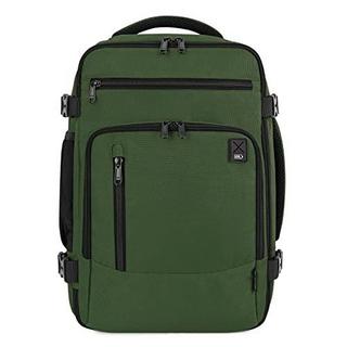 Only-bags.store Sac à dos 40 x 20 x 25 cm pour Ryanair Aeroplane Travel Backpack Hand Luggage Laptop Daypacks PET Recycled Environmentally Friendly Backpack Waterproof Under Seat 20 L Small, Green  