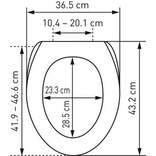 diaqua Sedile WC Menton LED Slow Down Night beach - MDF - FSC® 100%  
