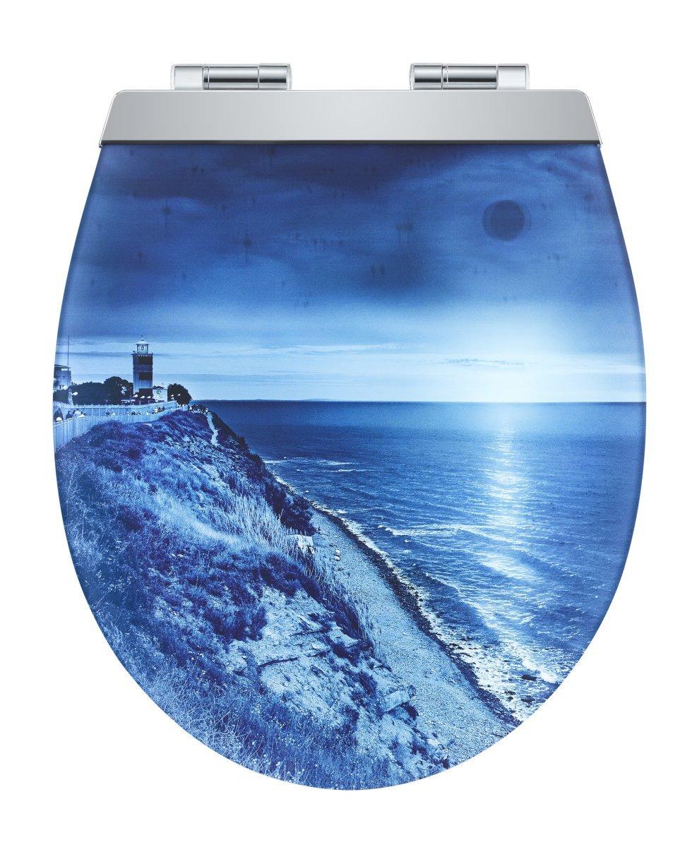 diaqua WC-Sitz Menton LED Slow Down Night beach - MDF - FSC® 100%  