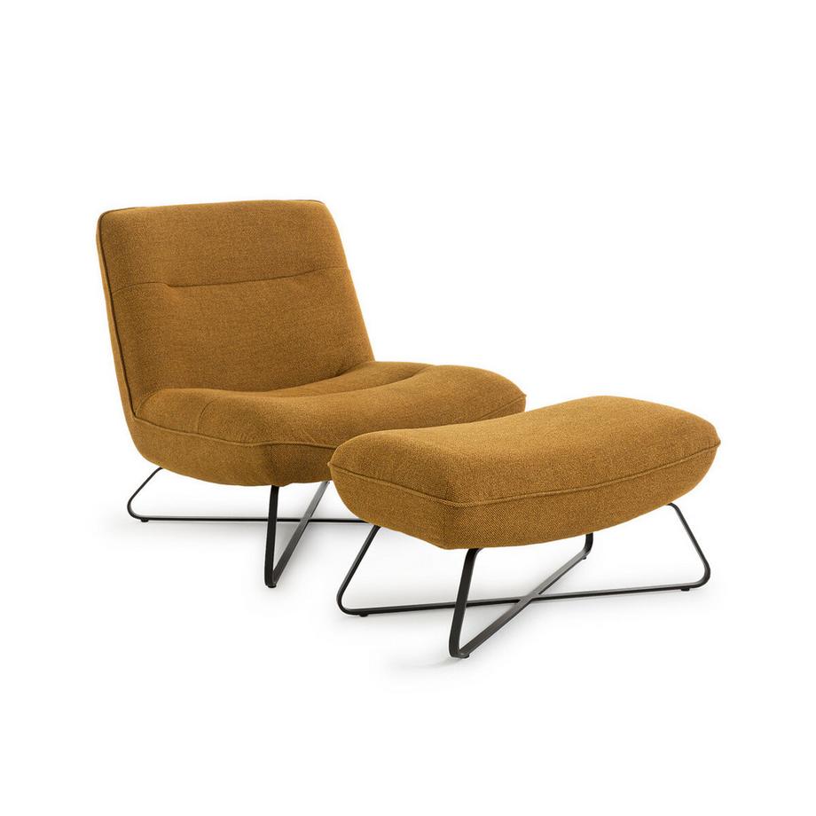 AM.PM  Repose-pieds tissu natté chiné 