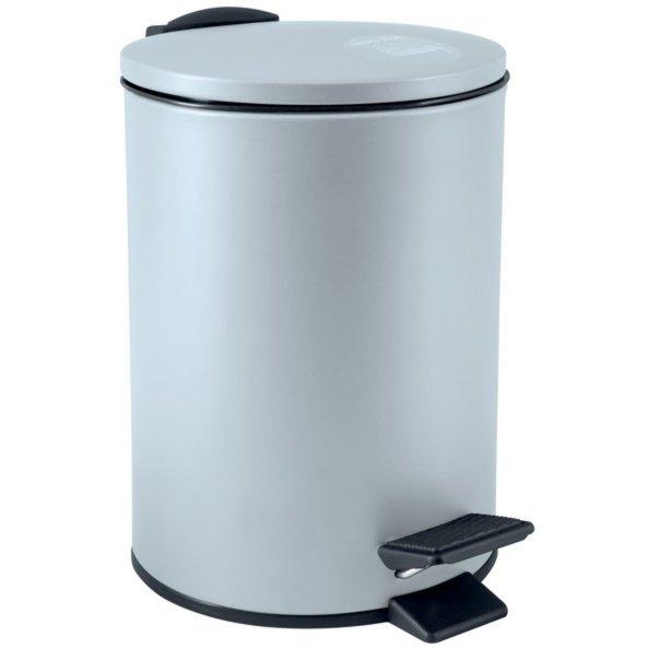 Image of Badezimmer Treteimer Steel ADELAR 5L Blue Ice Mat Badezimmer Treteimer Steel ADELAR 5L Blue Ice Mat