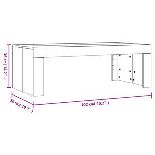 VidaXL Couchtisch holzwerkstoff  