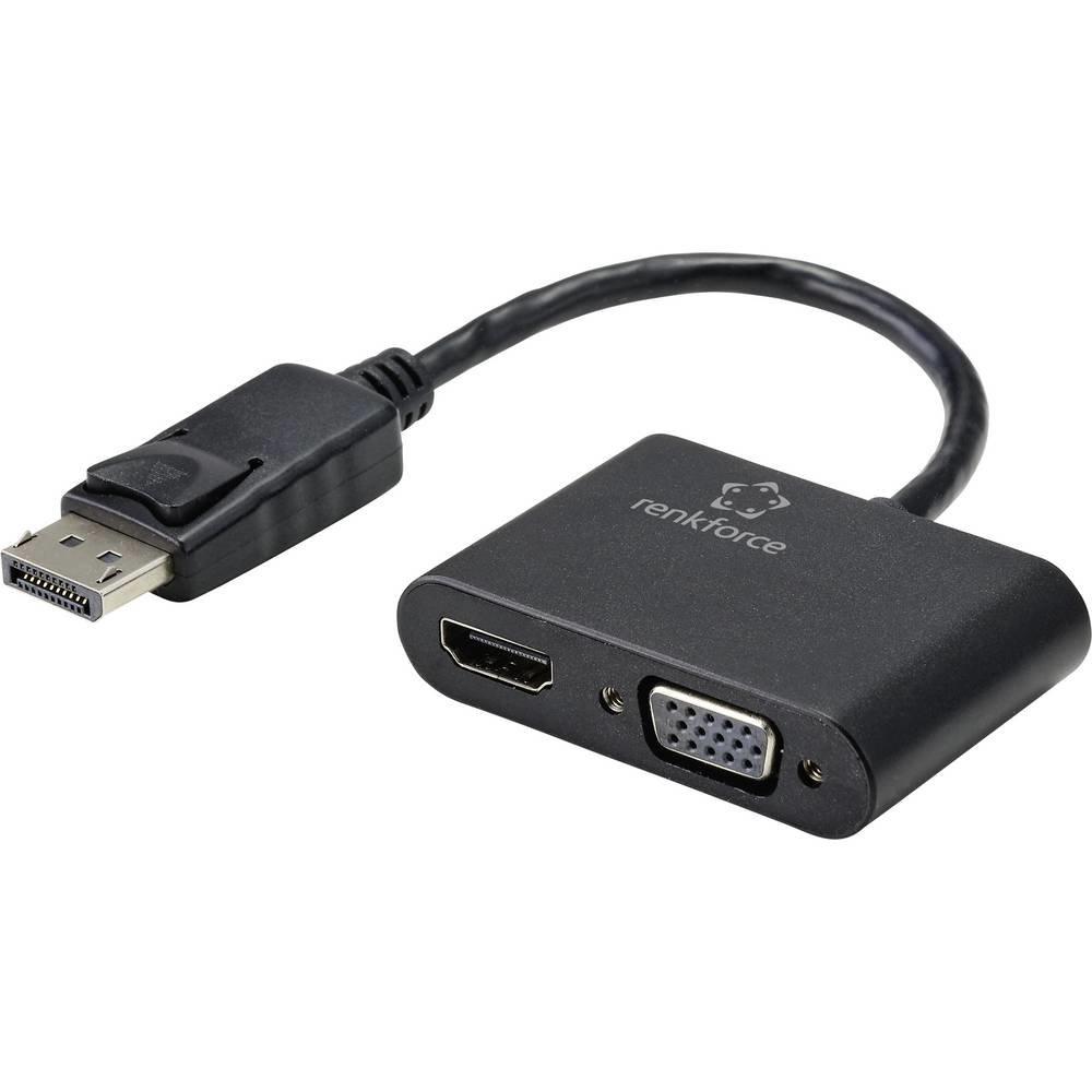 Image of RF-4505752 Videosplitter DisplayPort 1x HDMI + 1x VGA
