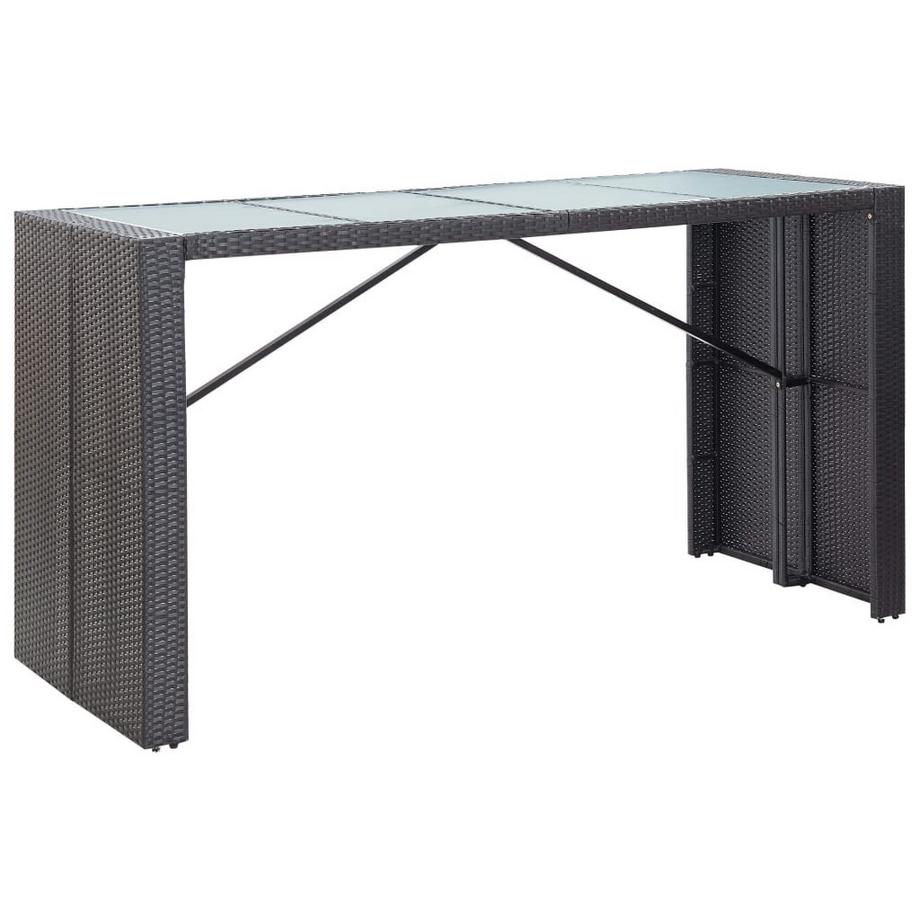 VidaXL Gartenbar-set poly-rattan  