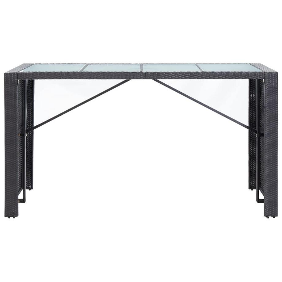 VidaXL Gartenbar-set poly-rattan  