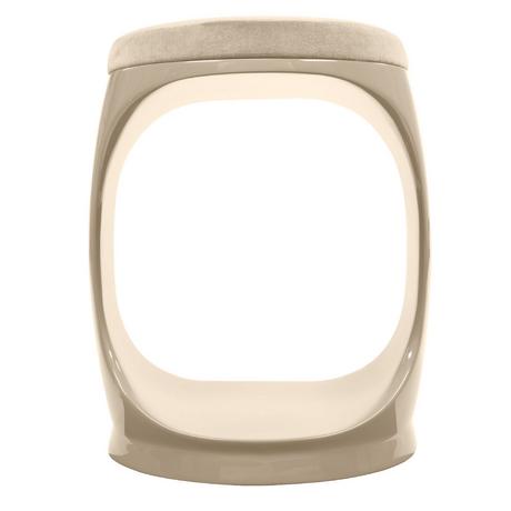 Softicated Tabouret, Signet Ring, Beige  