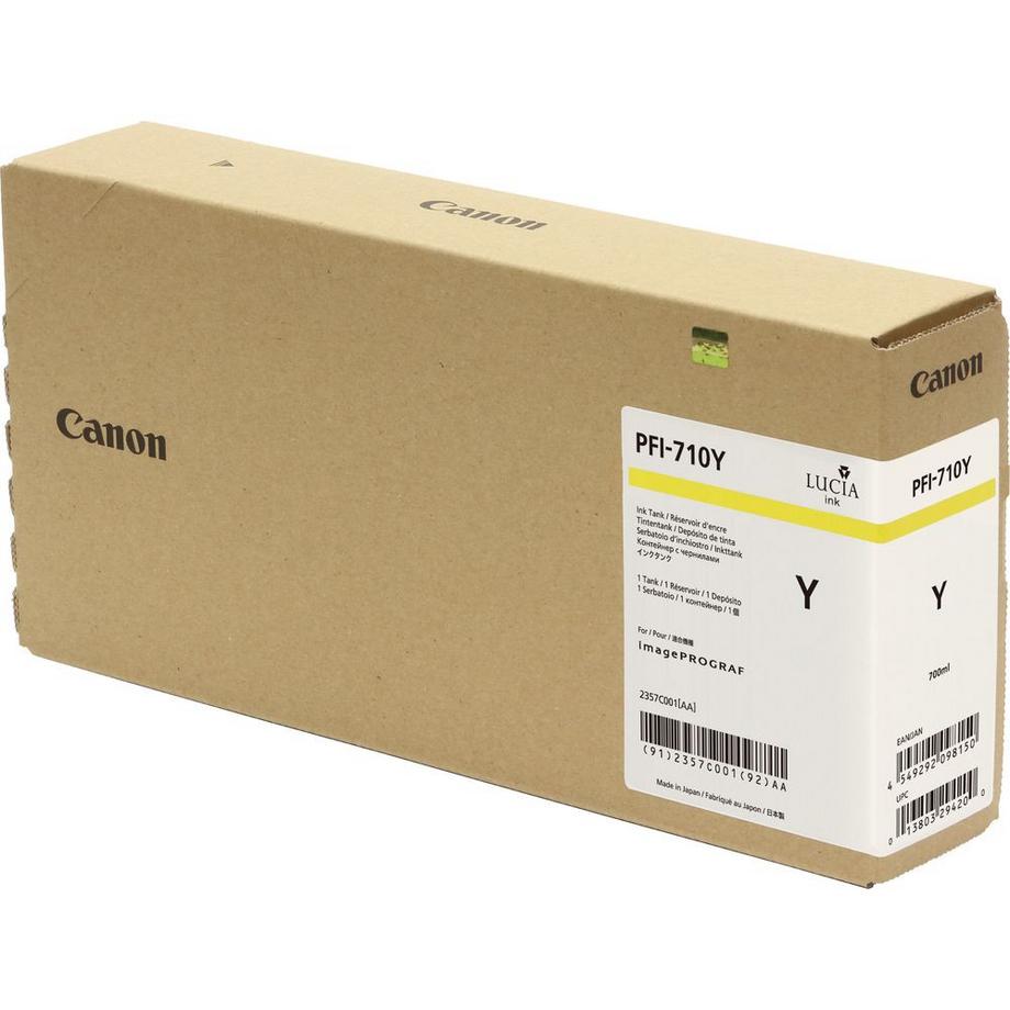 Canon  PFI-710Y cartuccia d'inchiostro Originale Giallo 