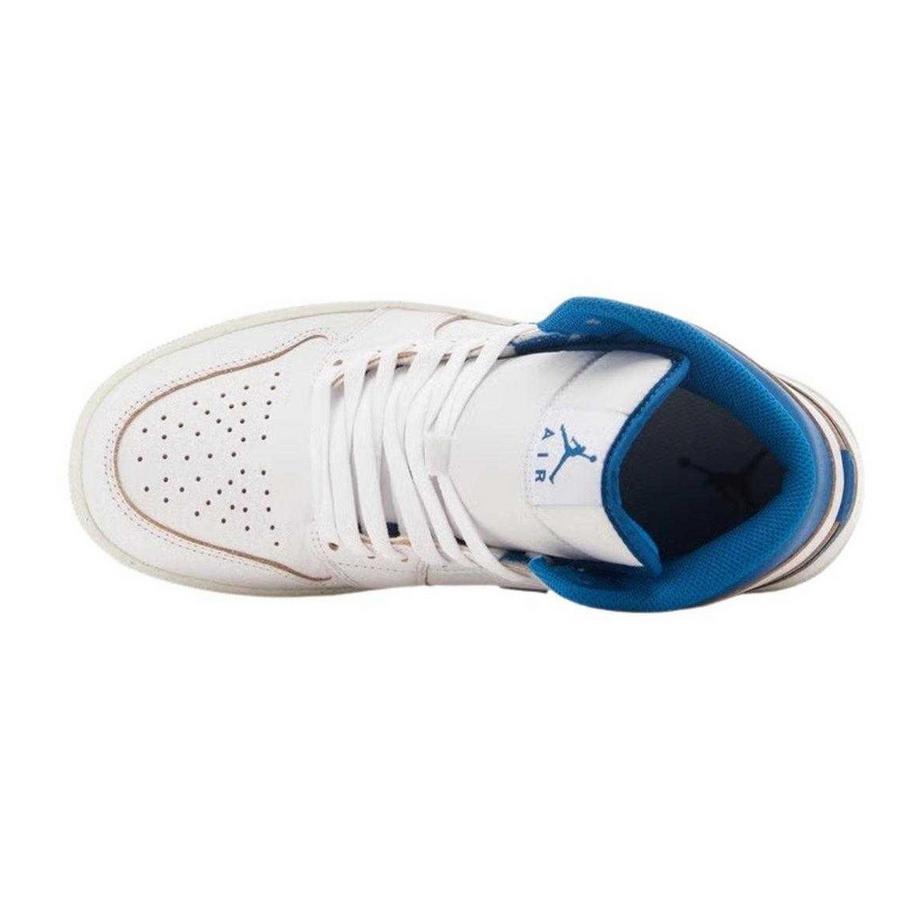 NIKE Air Jordan 1 Baskets Hautes en Cuir  
