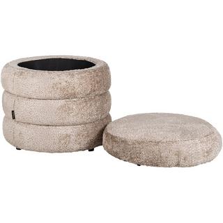 mutoni Pouf Adele nature rund 50  