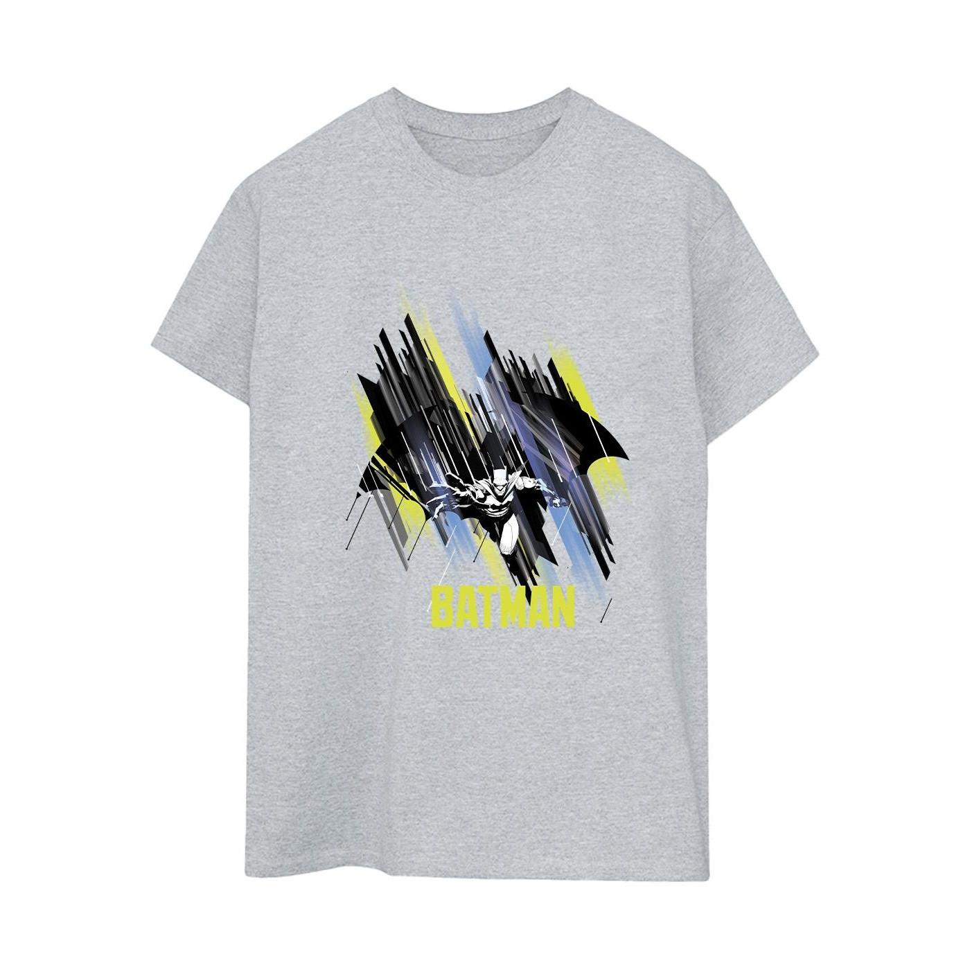 Image of Batman Flying Batman Tshirt Damen Grau 4XL