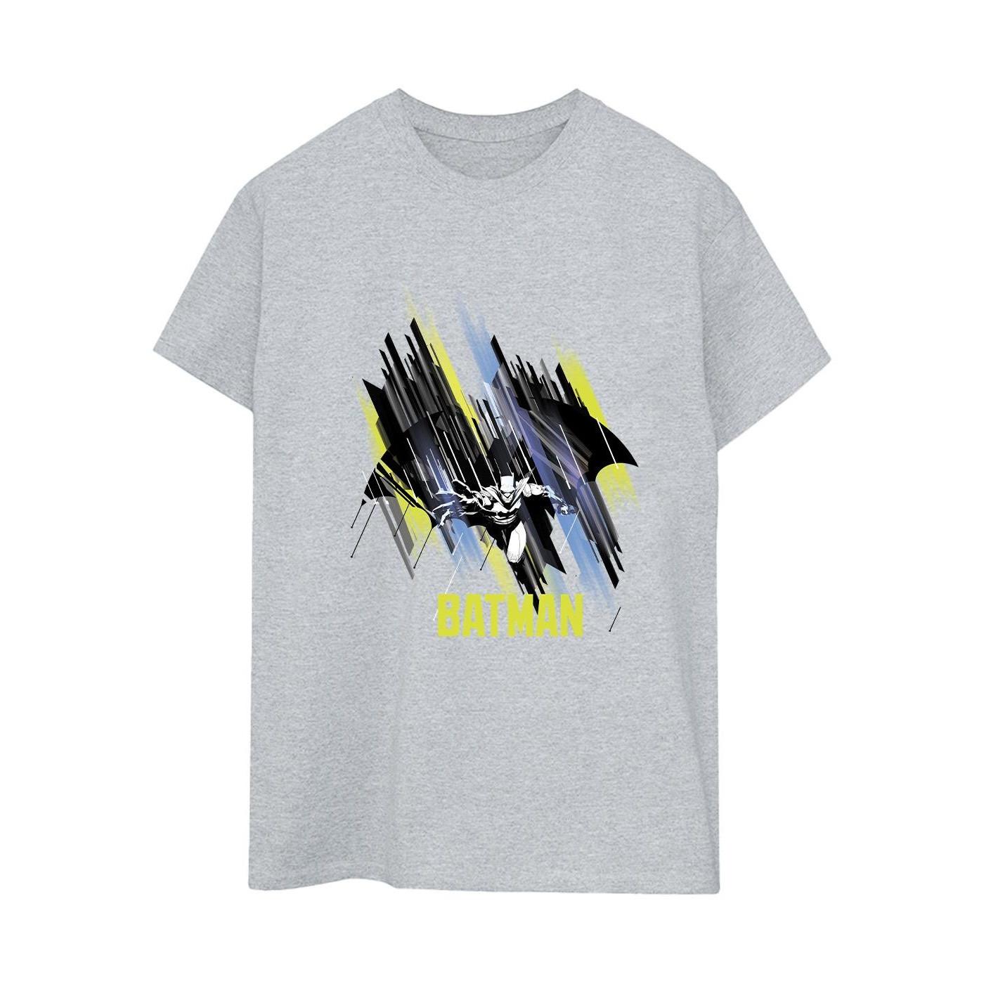 Image of Batman Flying Batman Tshirt Damen Grau 4XL