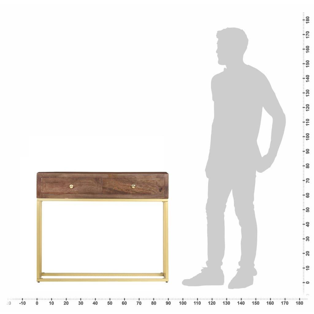 VidaXL Konsolentisch holz  