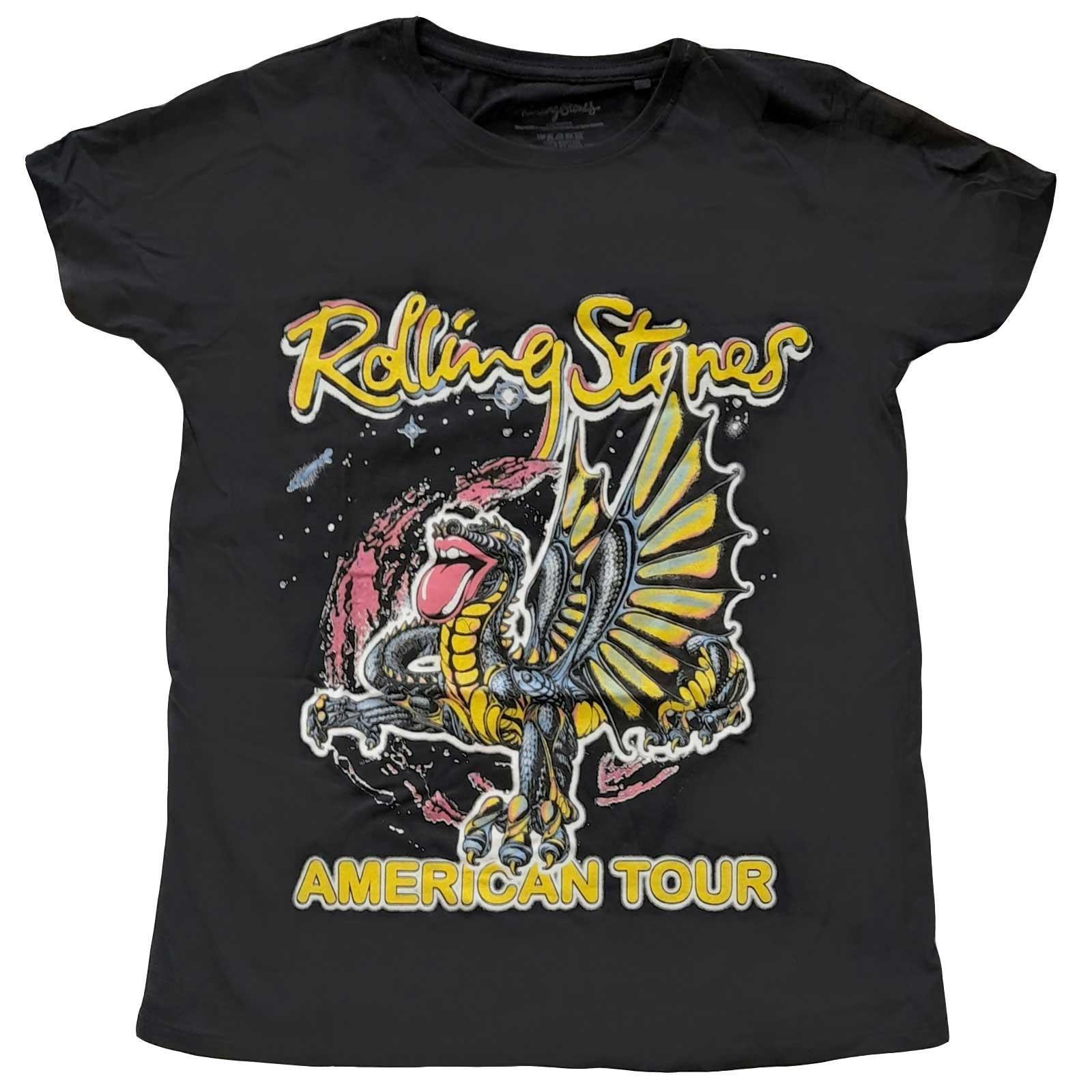 Image of American Tour Tshirt Damen Schwarz 46