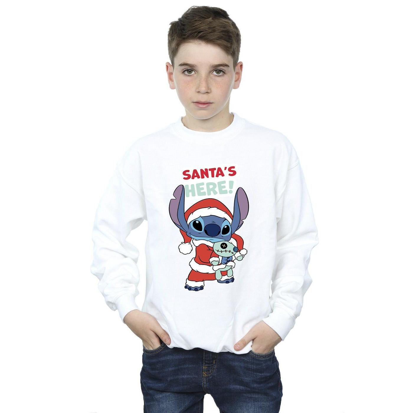 Disney  Lilo & Stitch Santa´s Here Sweatshirt 