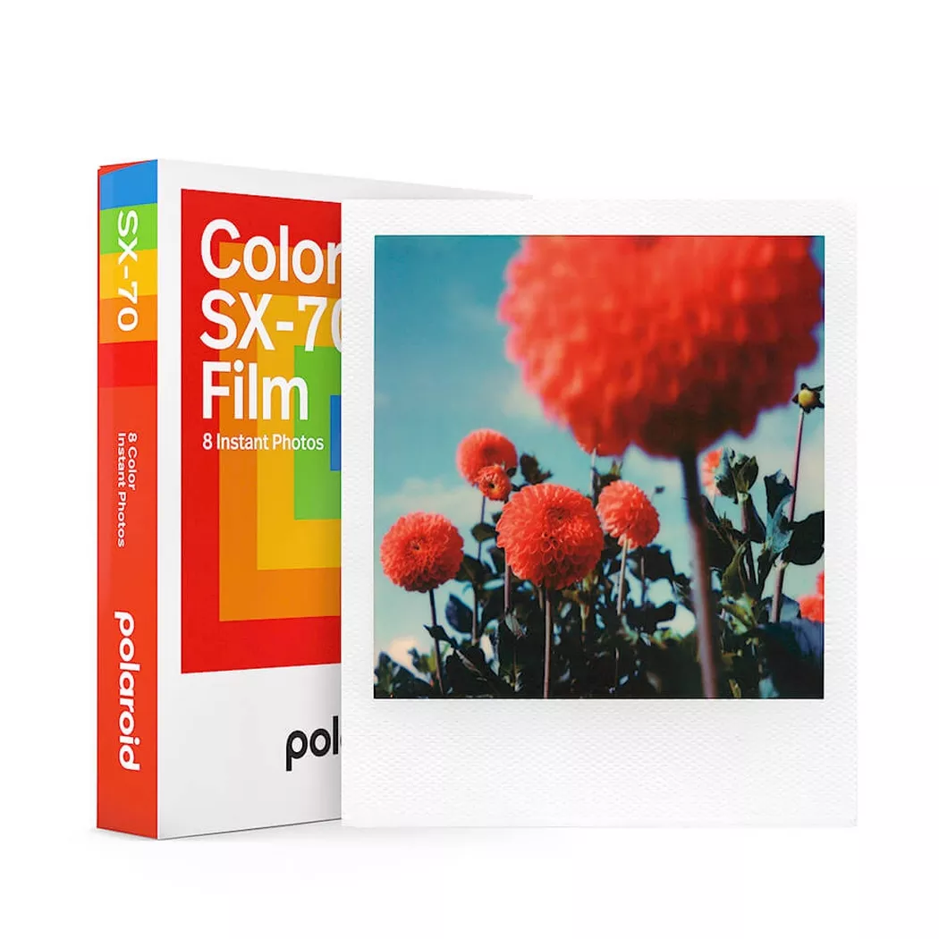 Polaroid Sofortbildfilm "SX-70 Color Film 8x"
