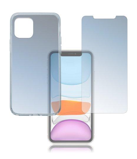 Image of 360° Protection Set Handy-Schutzhülle 17 cm (6.7 Zoll) Cover Transparent