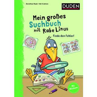 Mein großes Suchbuch mit Rabe Linus Raab, Dorothee; Leuchtenberg, Stefan (Illustrationen); Leberer, Sigrid (Illustrationen) Couverture rigide 