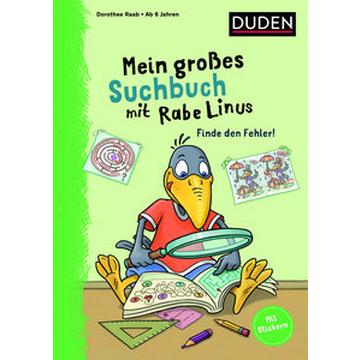 Mein großes Suchbuch mit Rabe Linus