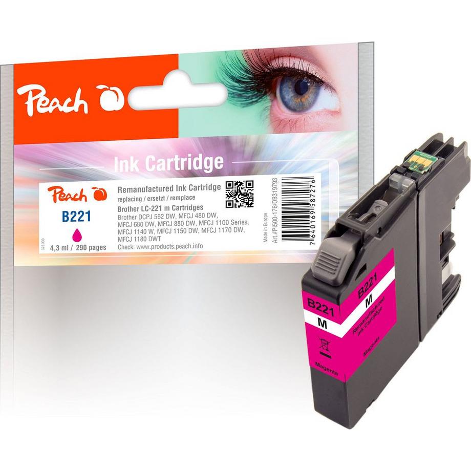 Peach  Tinte Bher LC-221M Magenta 