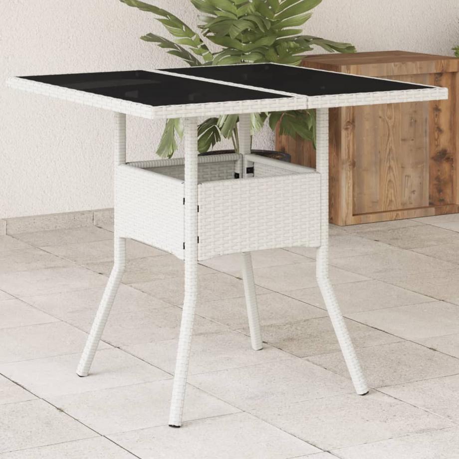 VidaXL Gartentisch poly-rattan  