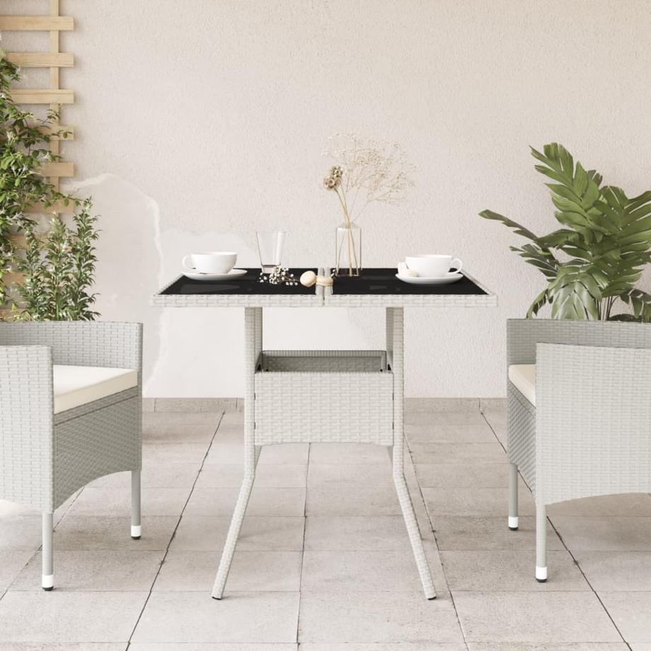 VidaXL Gartentisch poly-rattan  