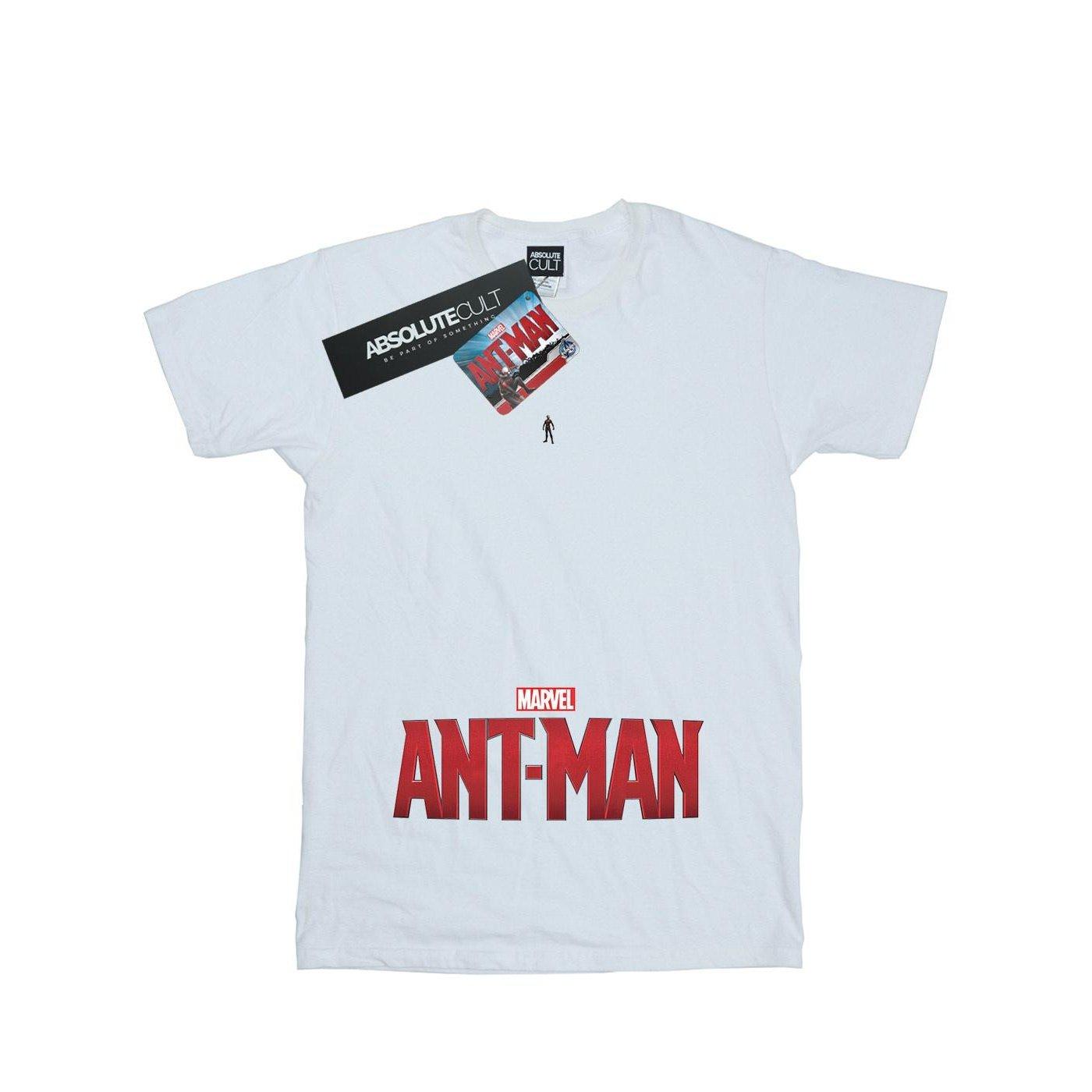 Image of Antman Ant Sized Logo Tshirt Herren Weiss L