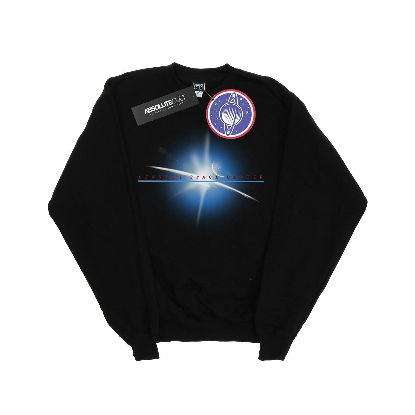 Image of Kennedy Space Centre Planet Sweatshirt Mädchen Schwarz 128