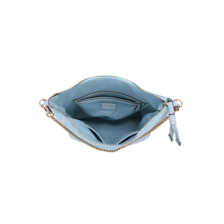 ALV by Alviero Martini Umhängetasche Reisepass Stempel Print  