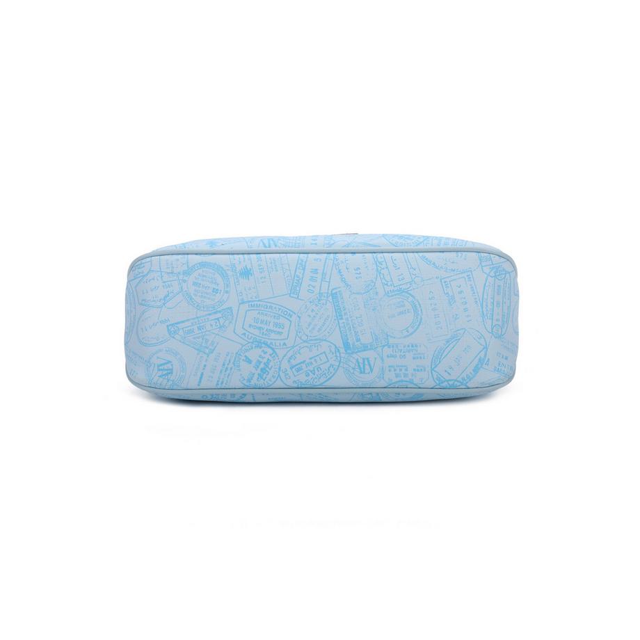 ALV by Alviero Martini Umhängetasche Reisepass Stempel Print  