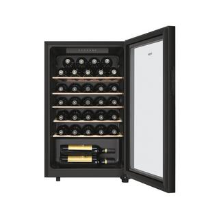 Haier Haier Wine Bank 50 Serie 3 HWS33GG Refroidisseur de vin compresseur Pose libre Noir 33 bouteille(s)  