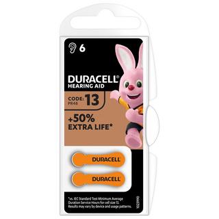 DURACELL  no. 13 Aide auditive EasyTab, 60 pièces (10x6) 