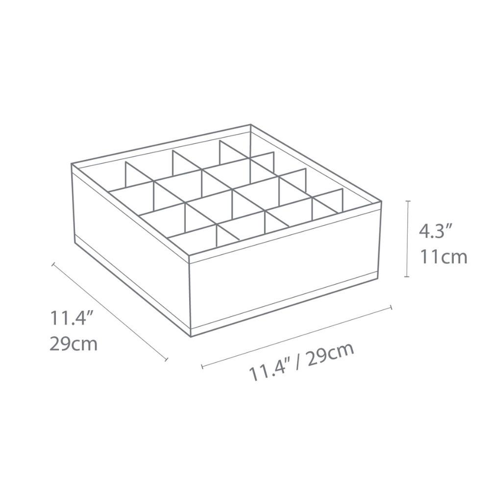 Bigso Box of Sweden SOFT Organizer Beige   16 Fächer  