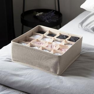 Bigso Box of Sweden SOFT Organizer Beige   16 Fächer  