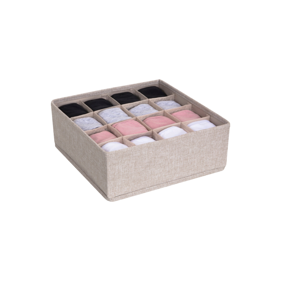 SOFT Organizer Beige   16 Fächer