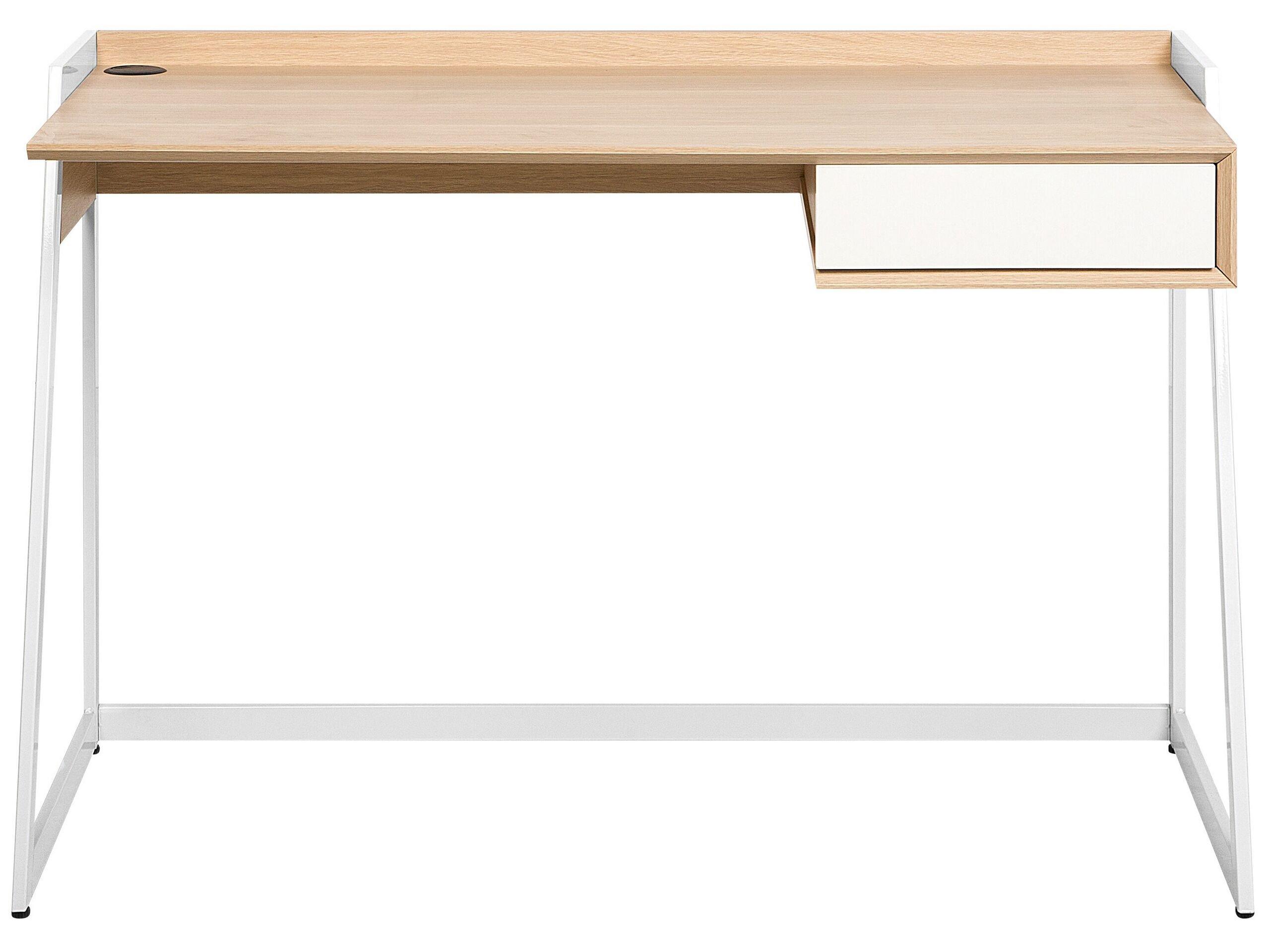 Beliani Schreibtisch aus MDF-Platte Modern QUITO  