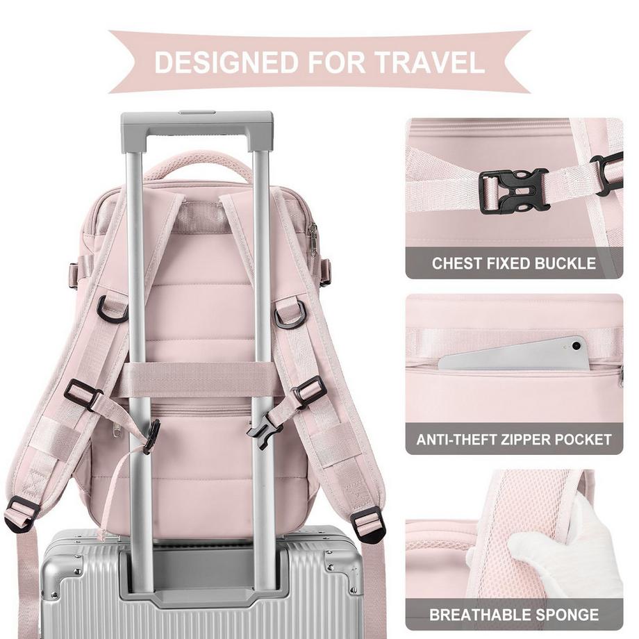Only-bags.store Sac à dos étanche pour bagage à main et ordinateur portable  