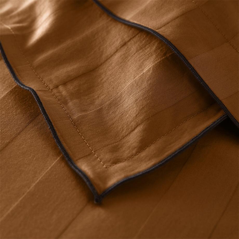 La Redoute Intérieurs Bettbezug aus gewaschenem Baumwollsatin  
