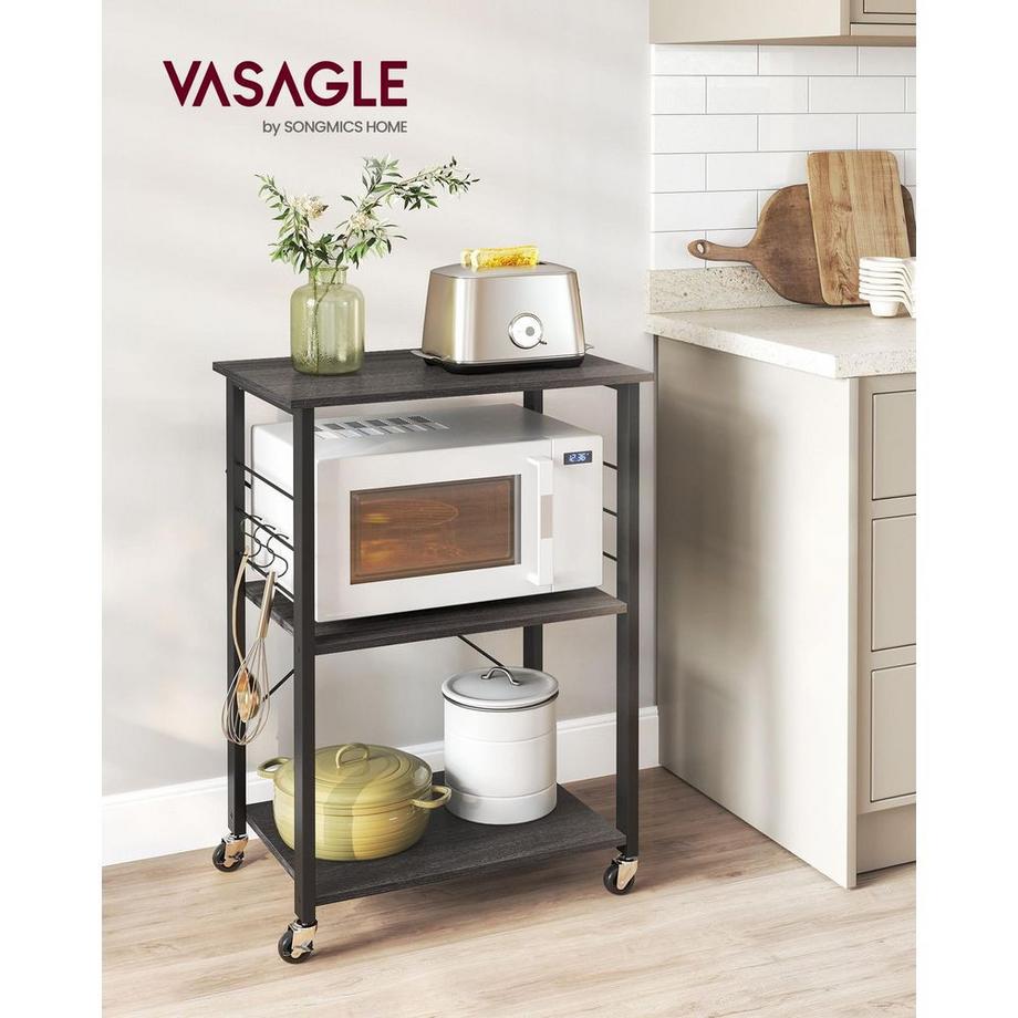 VASAGLE Étagère de cuisine  avec 3 étagères  